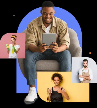 Personas conectandose a traves de Freelanclick